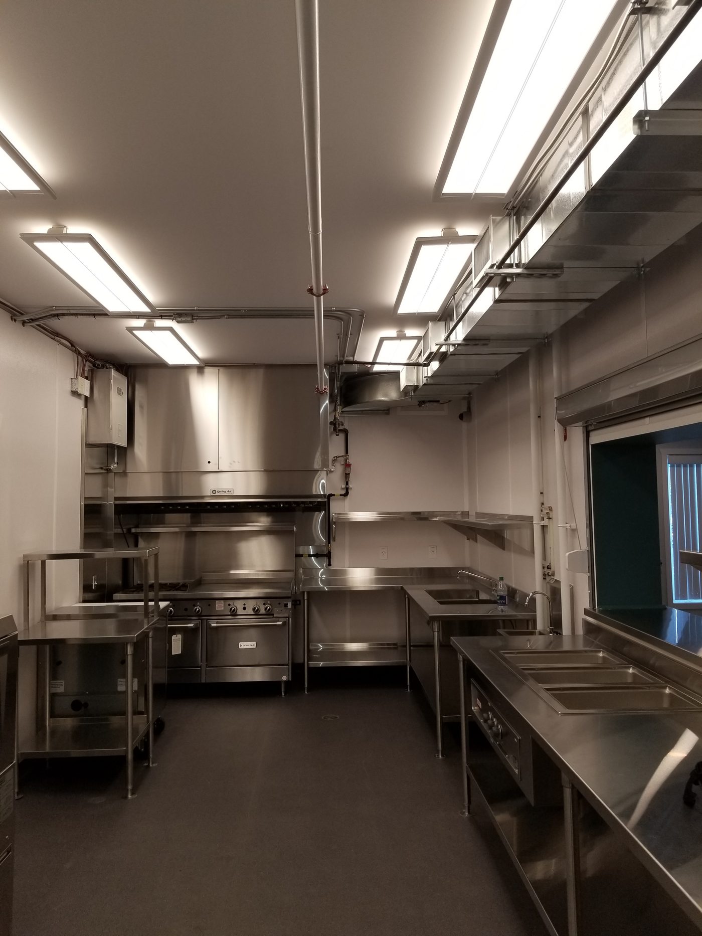 Commercial kitchen build-out